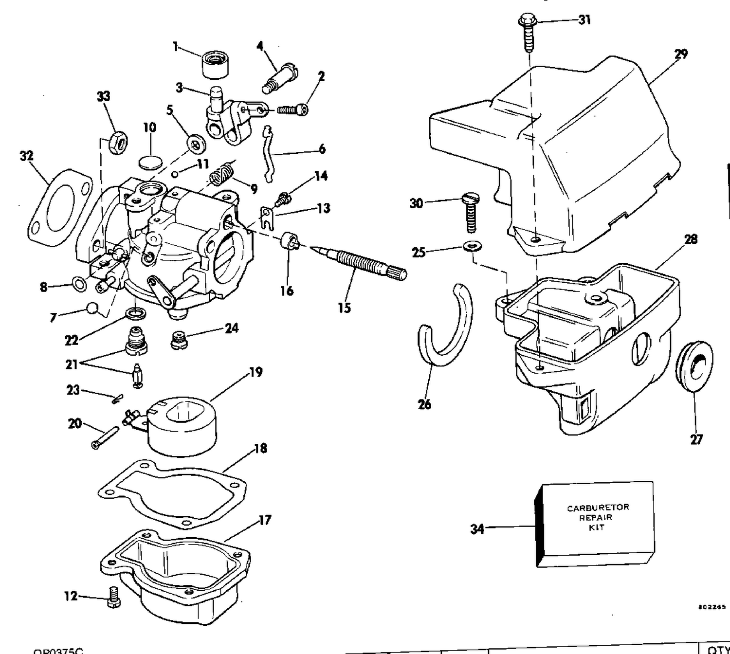 Assembly diagram