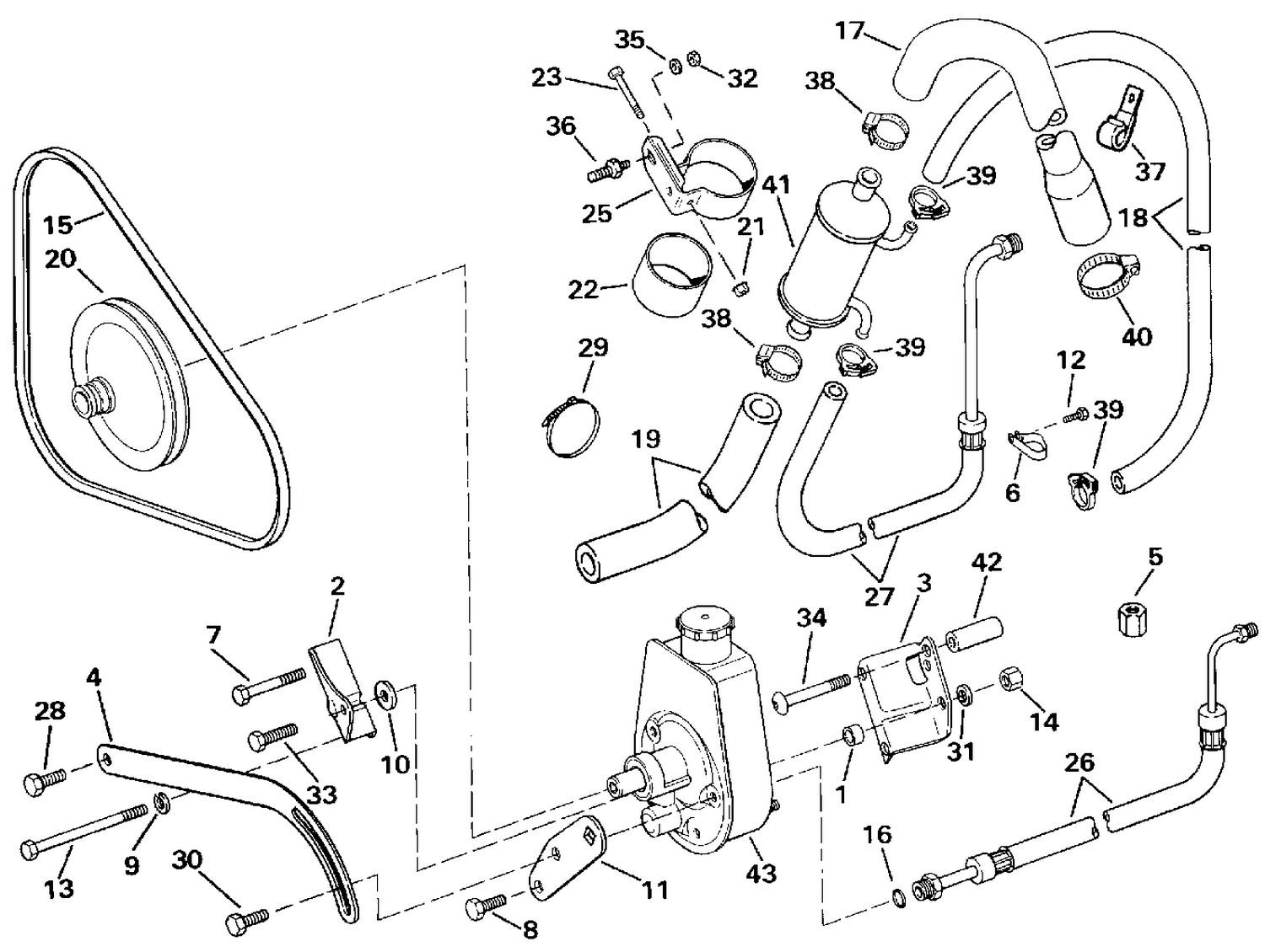 POWER STEERING PUMP