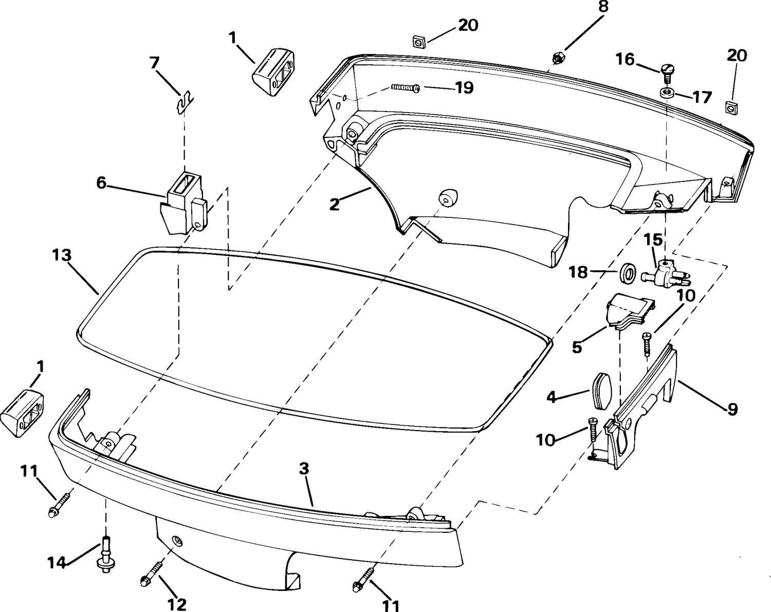 LOWER ENGINE COVER