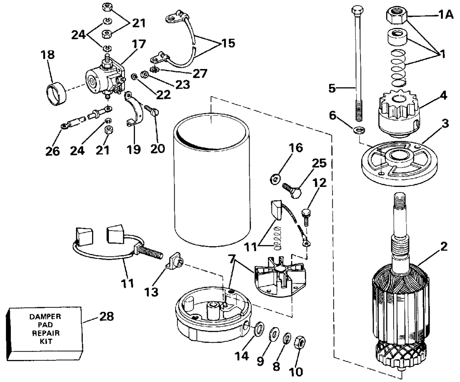ELECTRIC STARTER AMERICAN BOSCH 17996-29-MO30SM