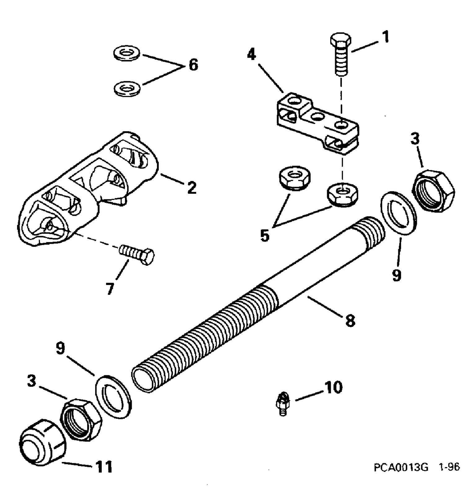 DUAL STEERING CONNECTOR KIT - 200SL, 200STL, 225STL ONLY