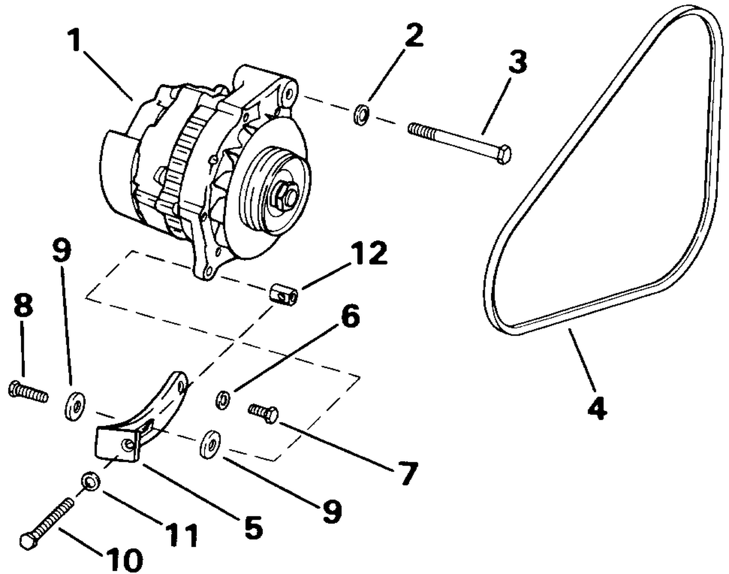 ALTERNATOR MOUNTING