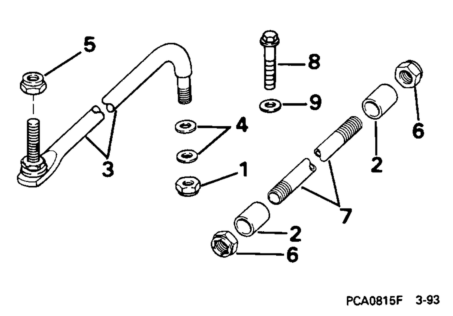TILT TUBE STEERING KIT - 9.9, 15