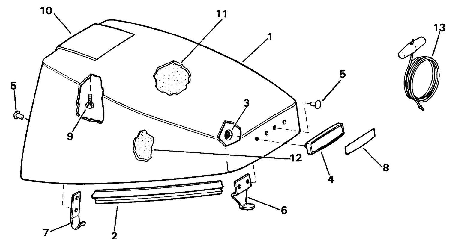 ENGINE COVER - JOHNSON