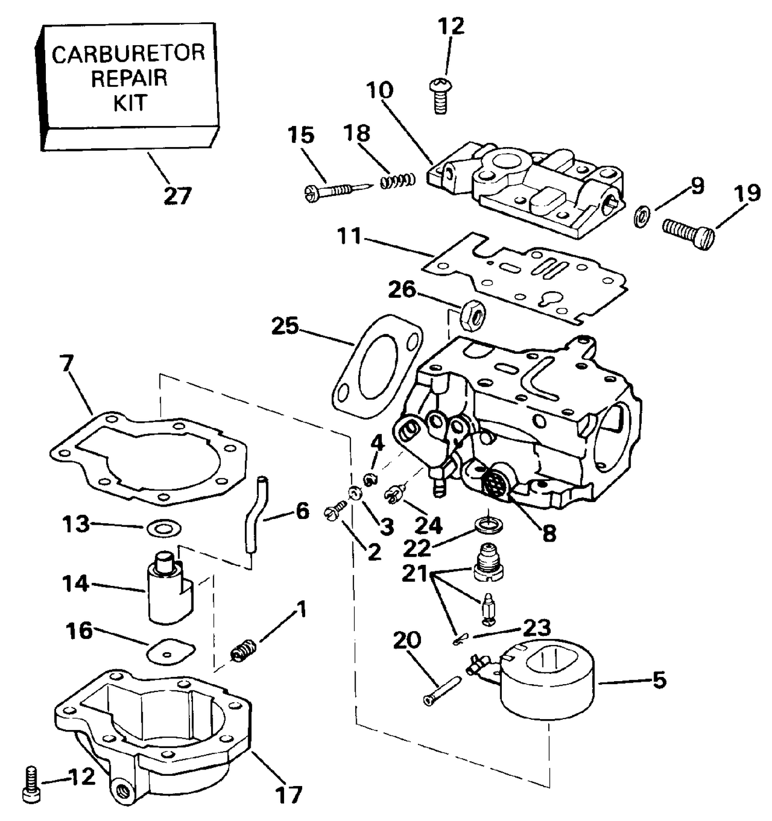 CARBURETOR 20EE - 20ELE