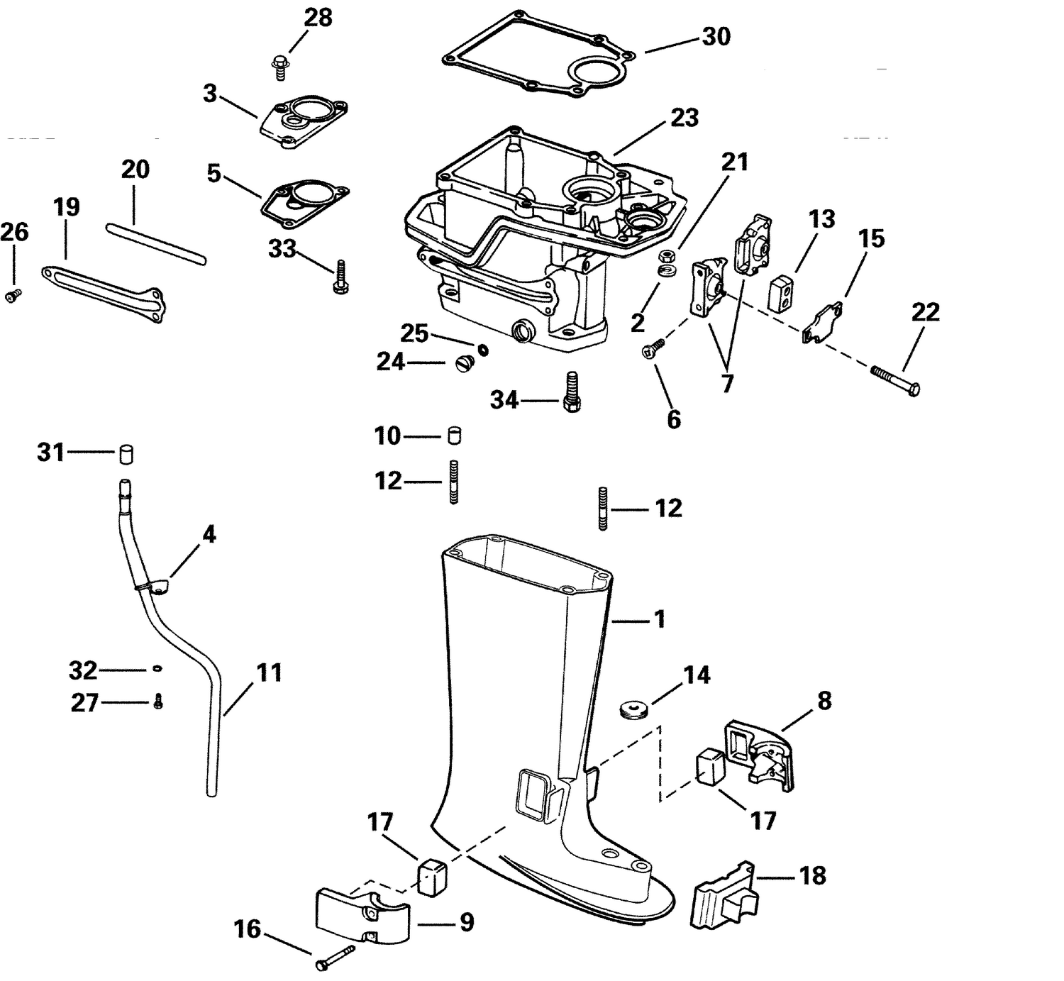 EXHAUST HOUSING
