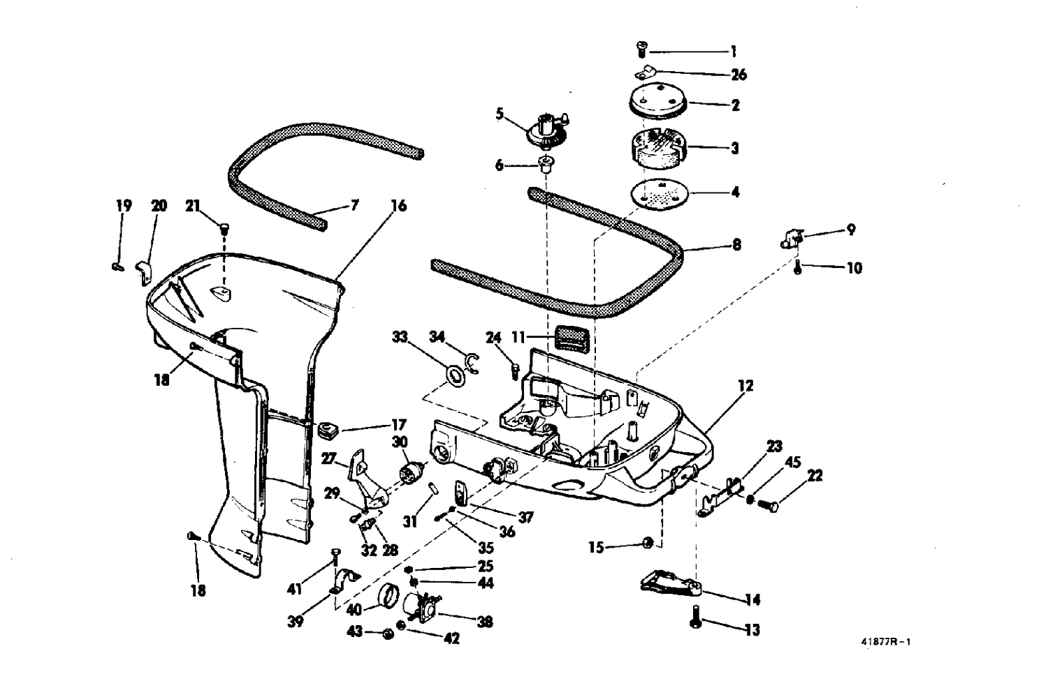 LOWER MOTOR COVER GROUP
