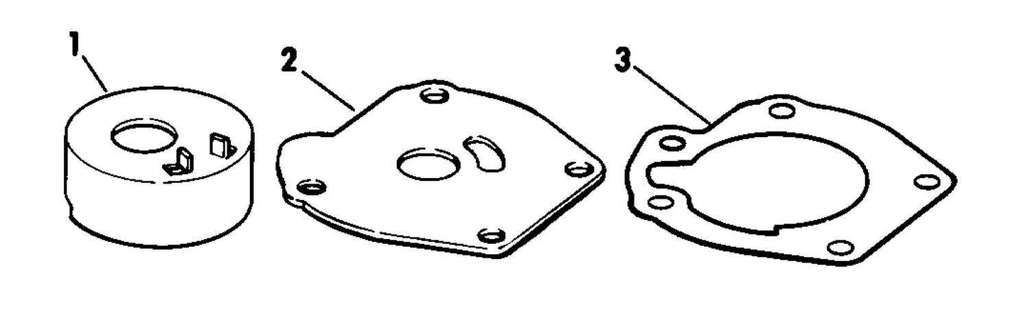 CHROME PUMP KITS SAIL DRIVE