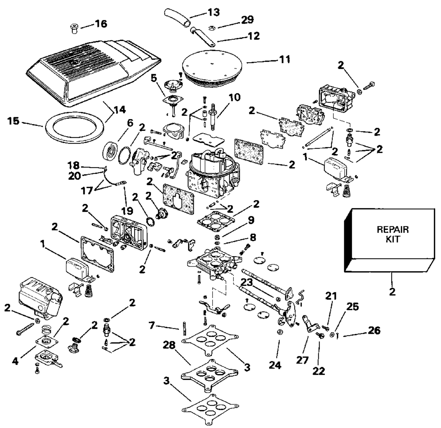 CARBURETOR - 4V