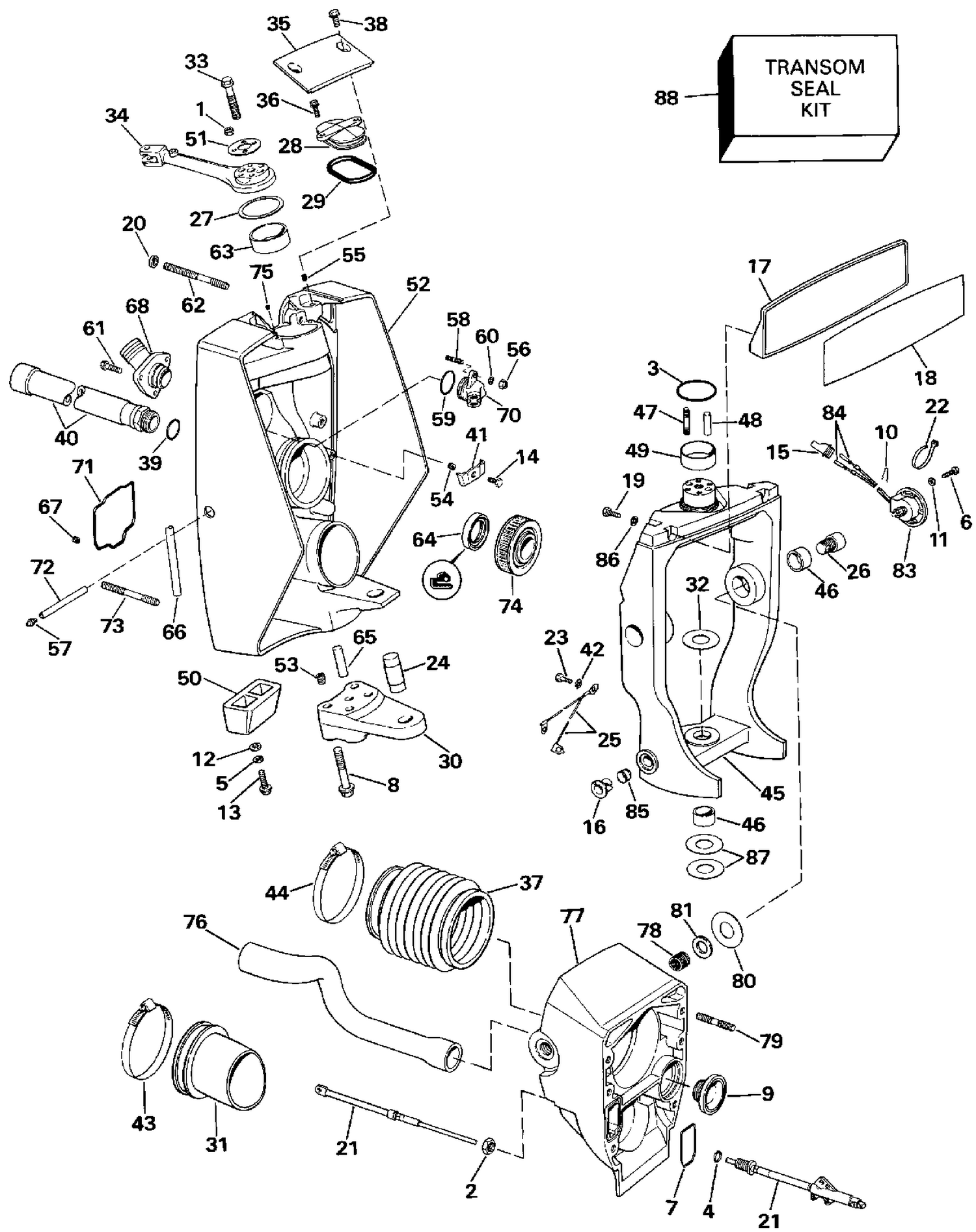TRANSOM MOUNT