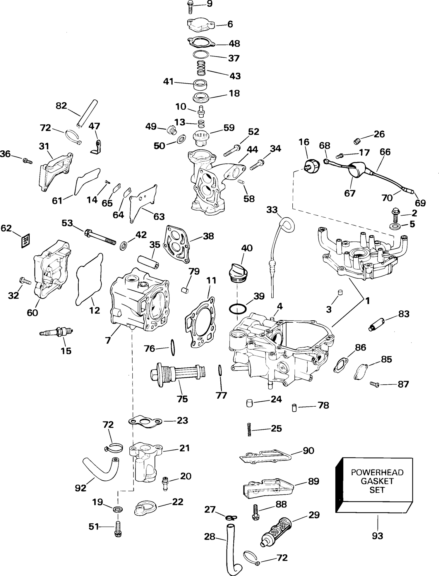 CYLINDER HEAD & CRANKCASE