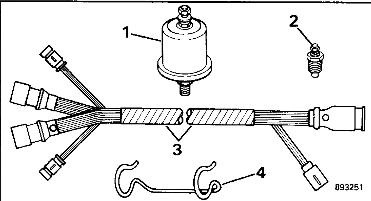 SECOND STATION CONNECTOR - INSTRUMENTS & TRIM CABLE
