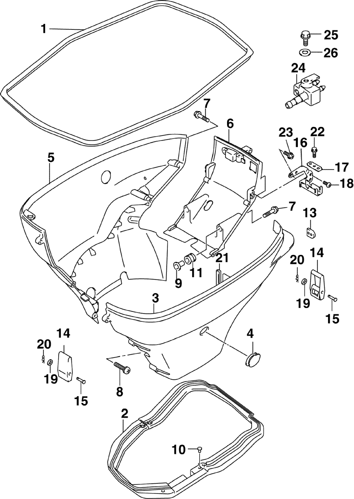 LOWER ENGINE COVER
