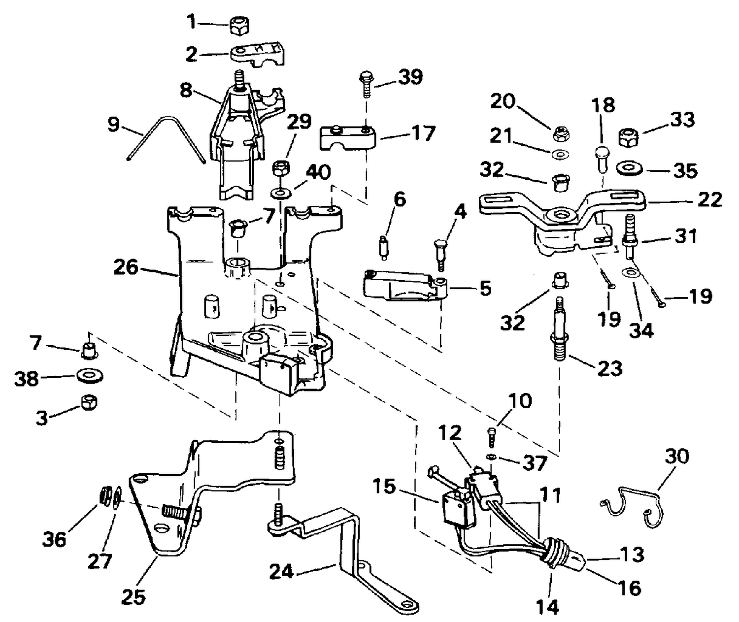 SHIFT BRACKET