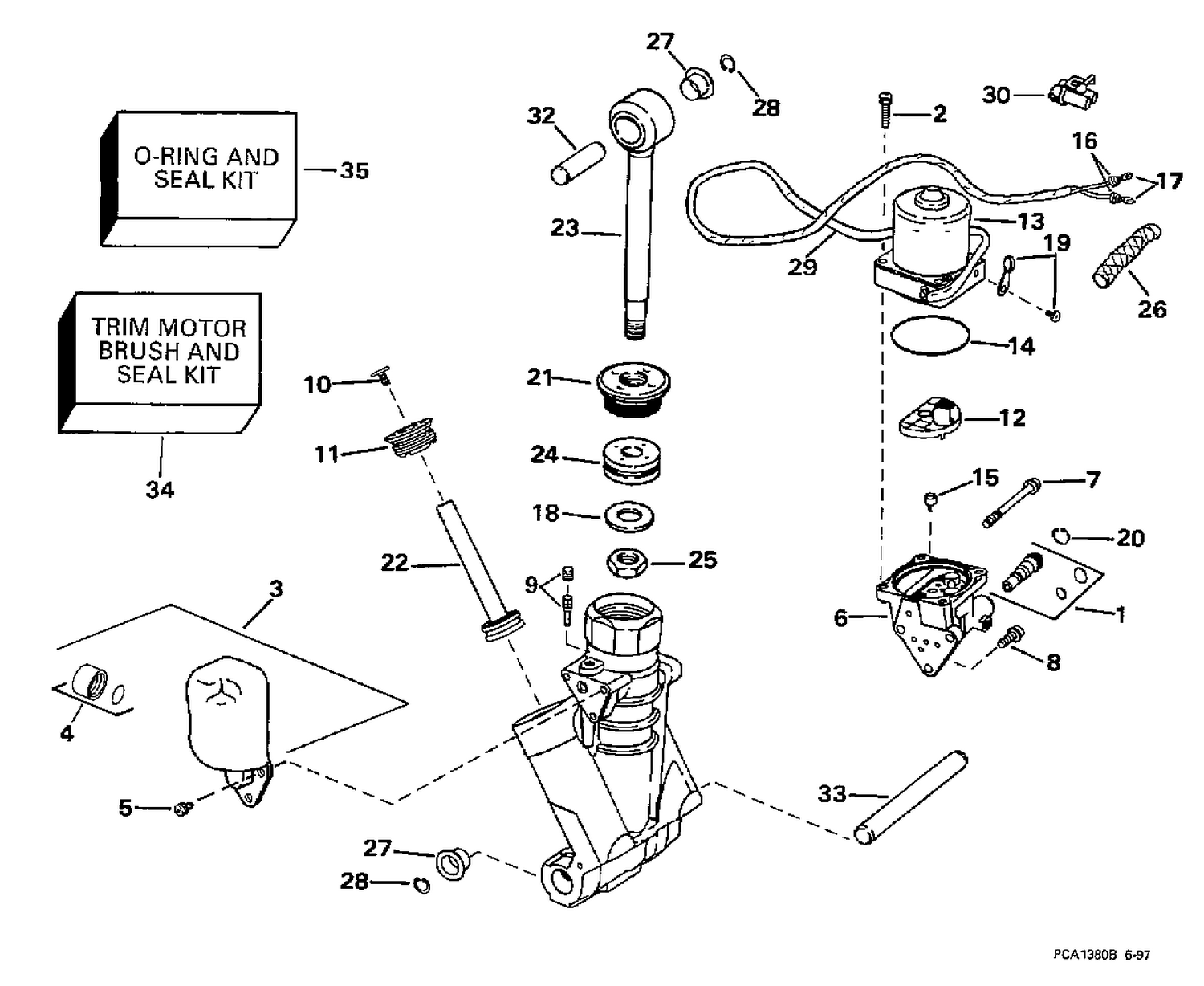 POWER TRIM/TILT HYDRAULIC ASSEMBLY