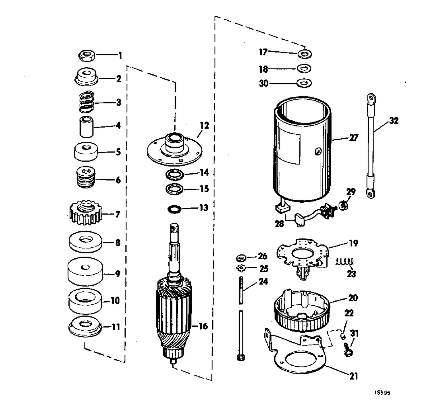 ELECTRIC STARTER GROUP ELECTRIC SHIFT