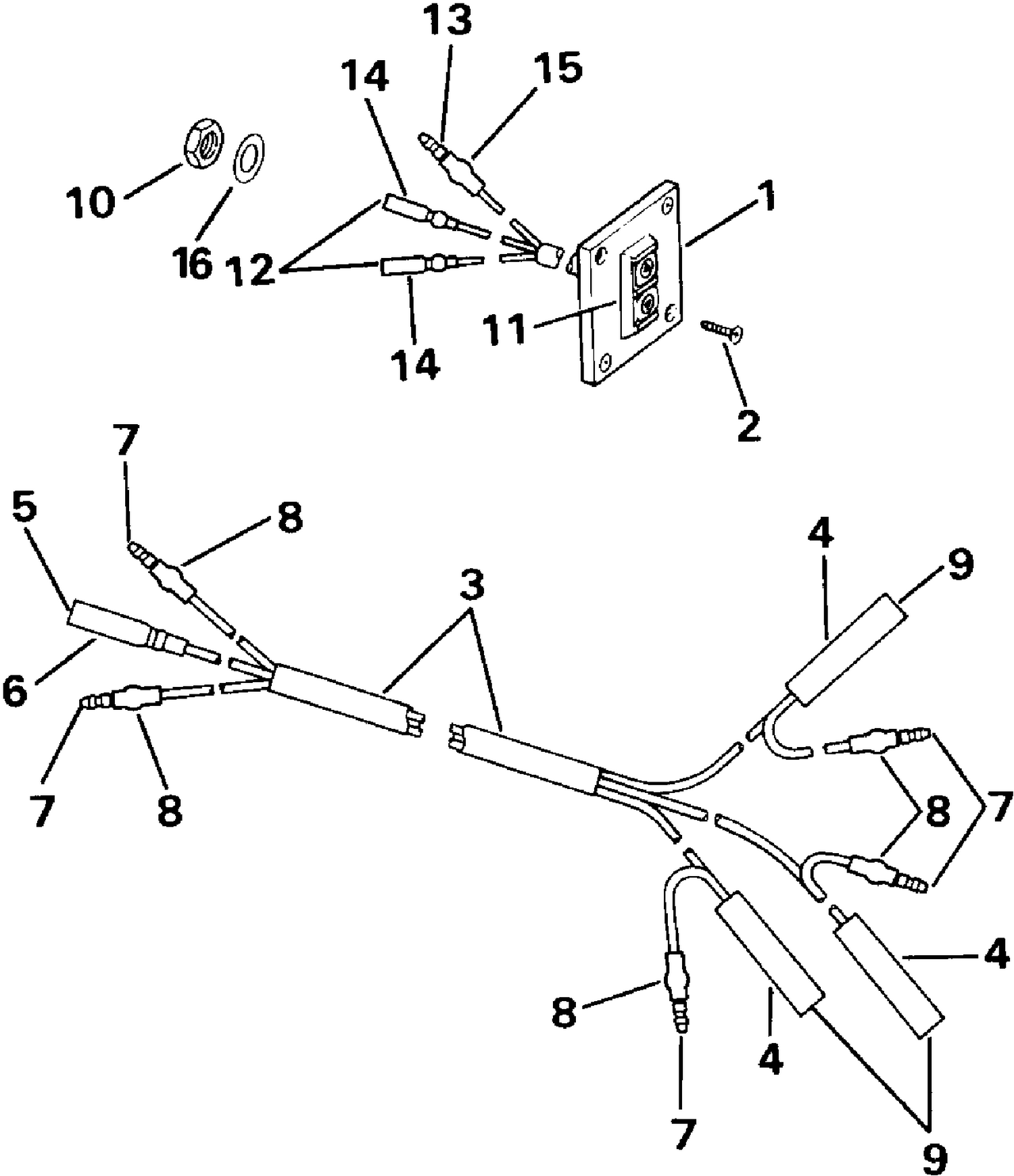 REMOTE TILT SWITCH KIT