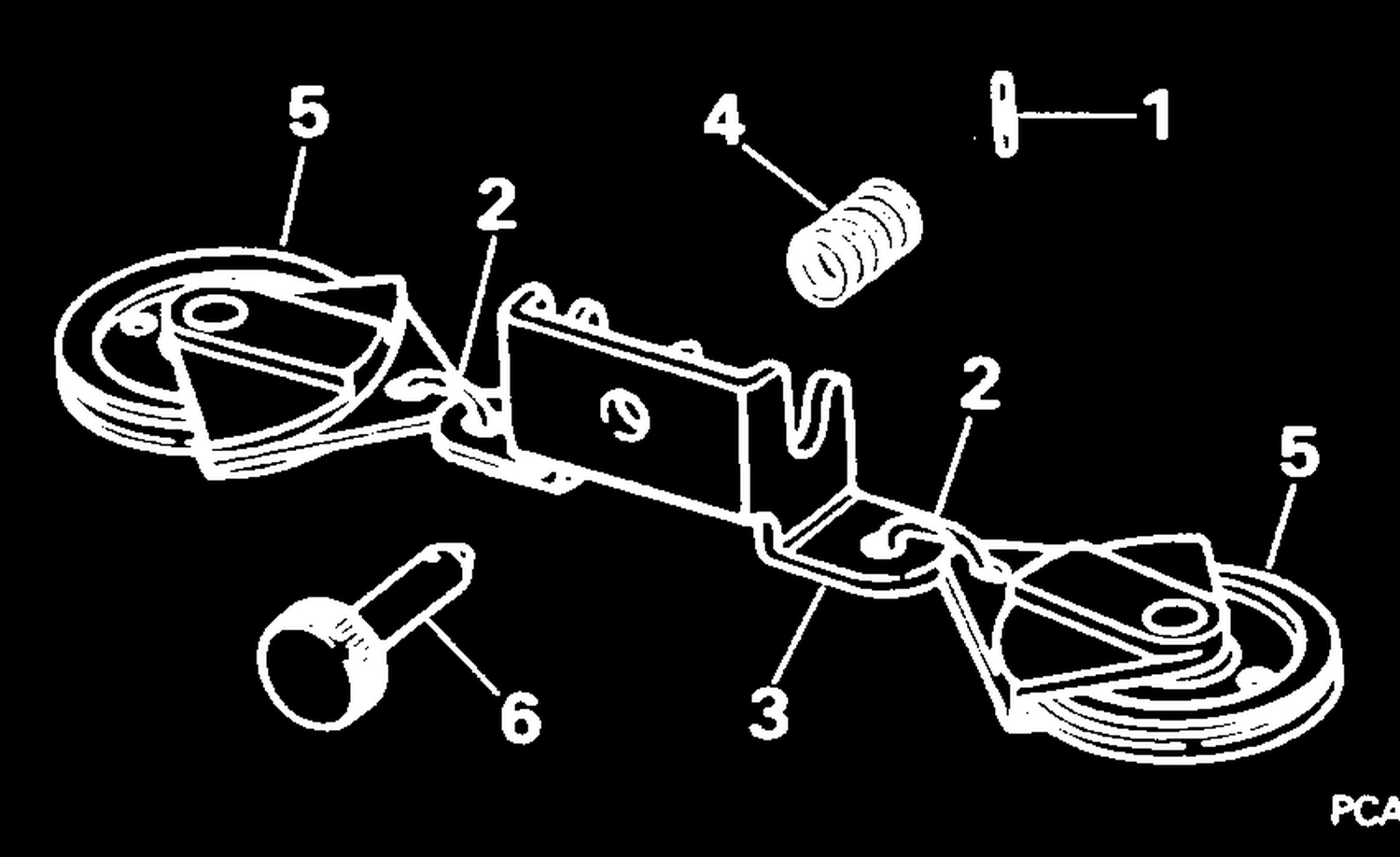 STEERING CONNECTOR KIT -- CABLE PULLEY -- 9.9, 15