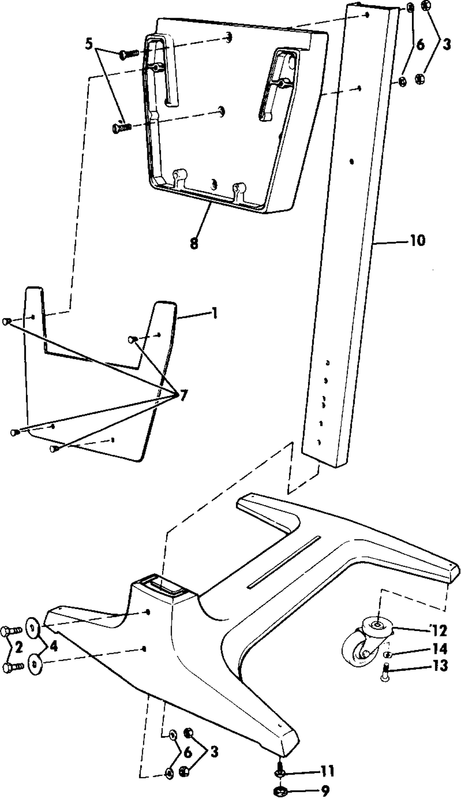 ENGINE DISPLAY STAND 40 THRU 235