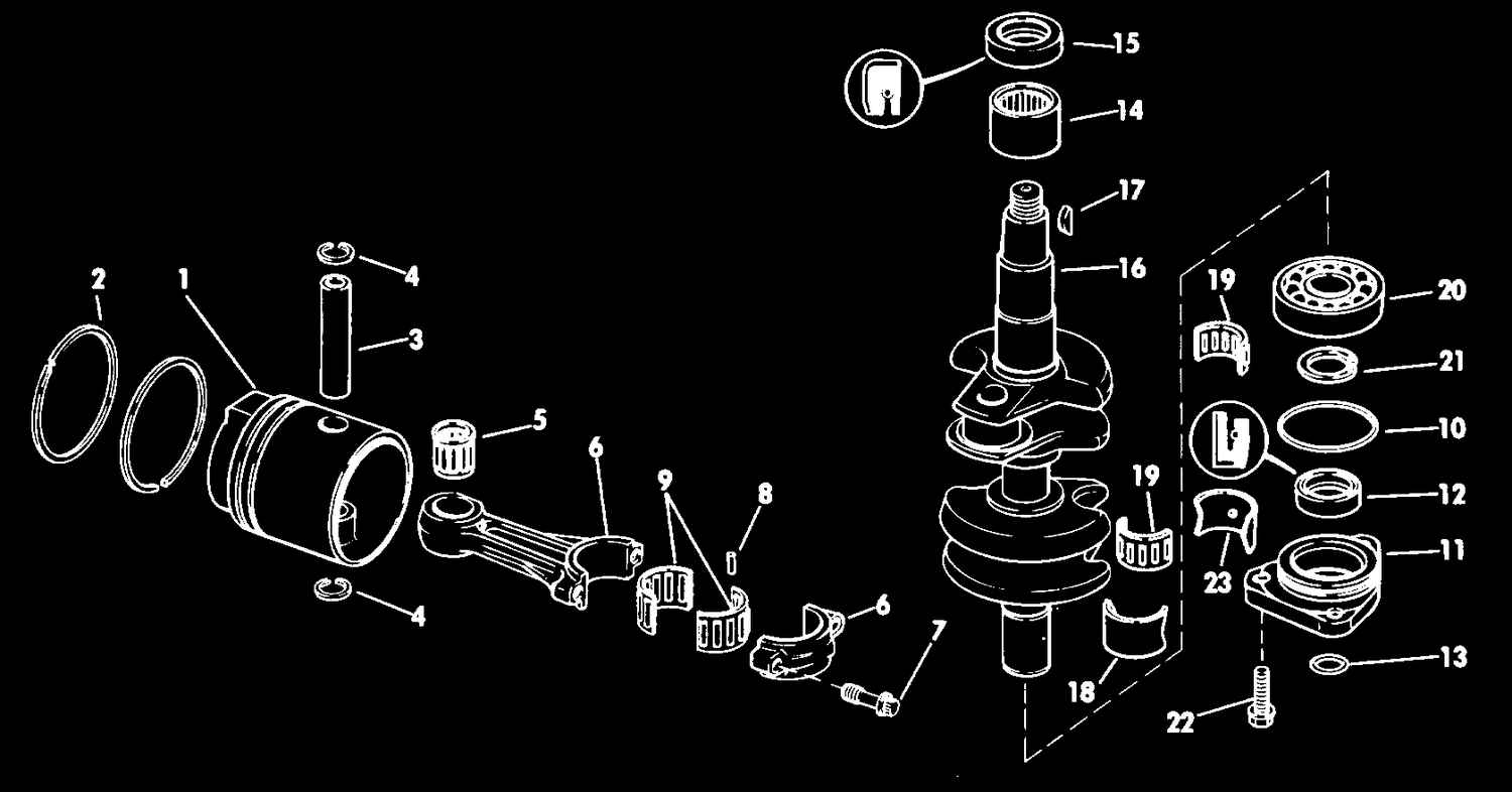CRANKSHAFT & PISTON