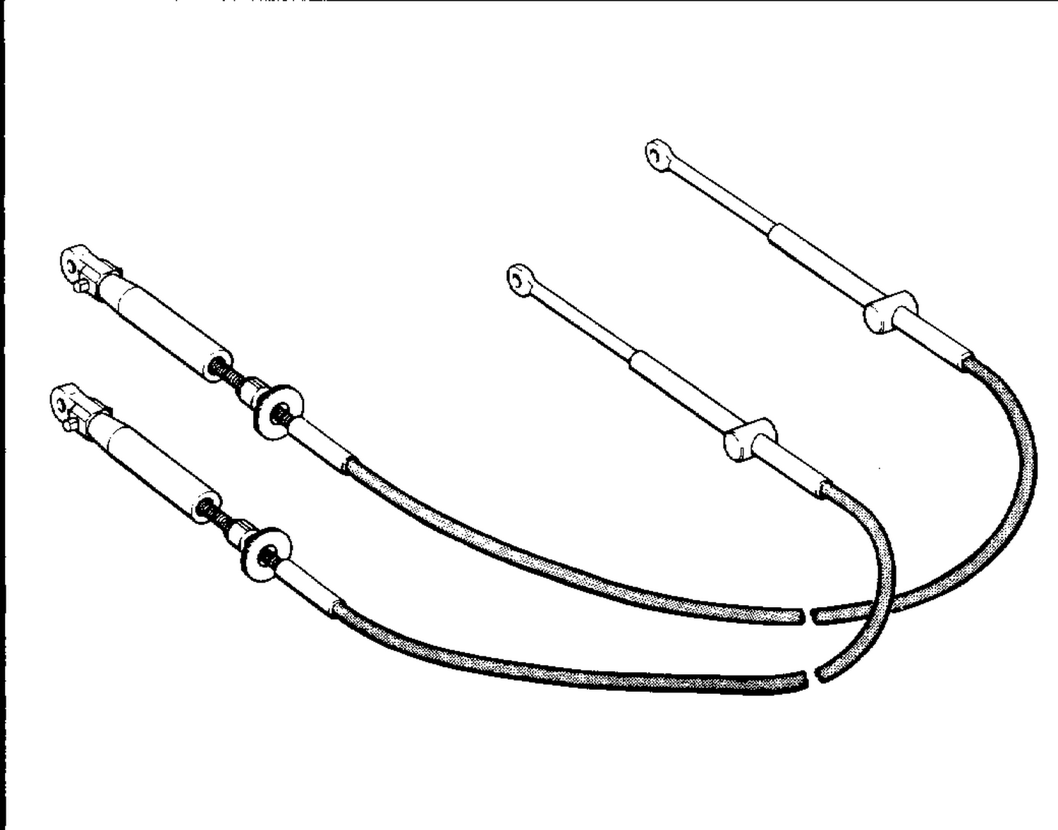 SHIFT THROTTLE CABLES