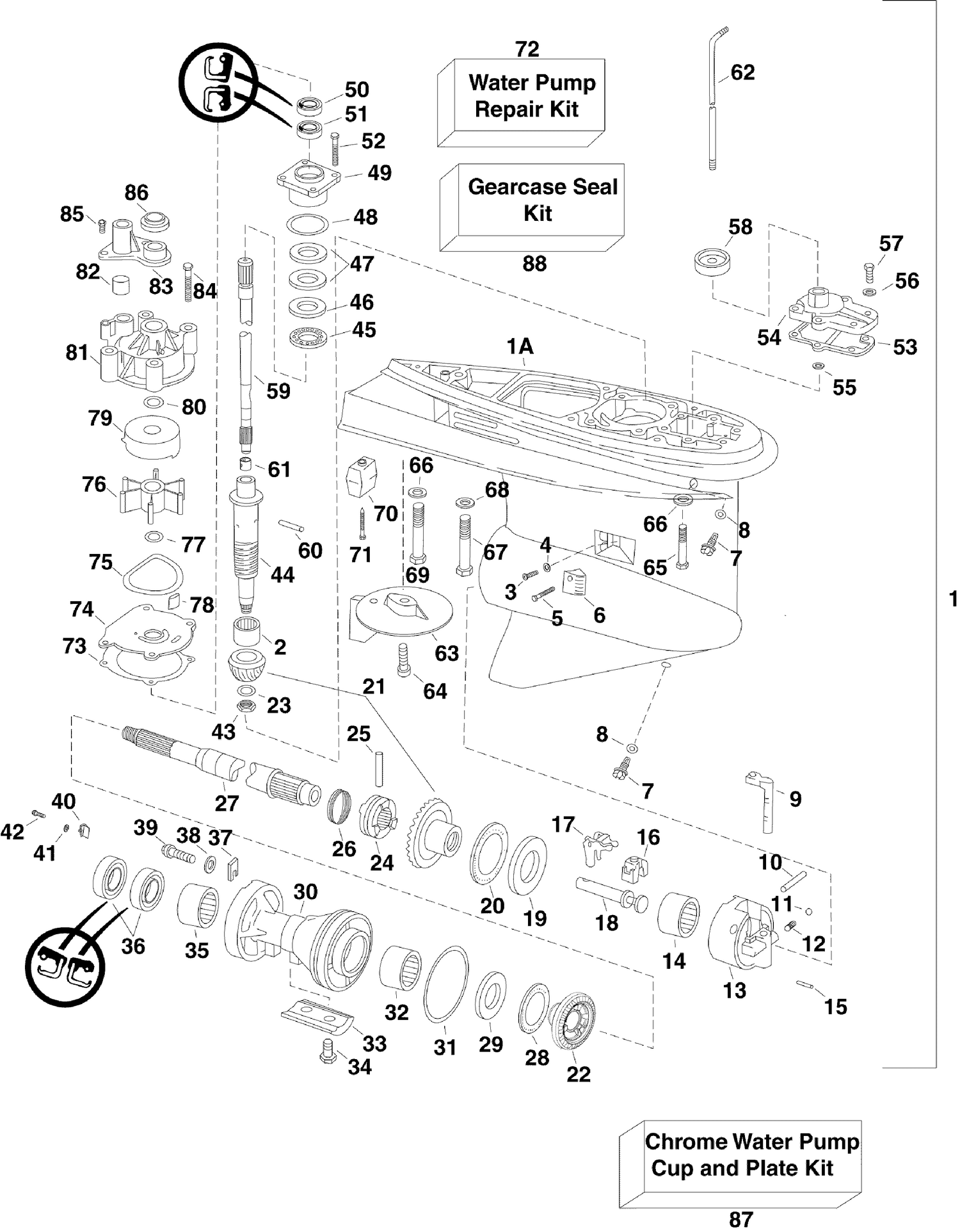 GEARCASE - PL - SL MODELS