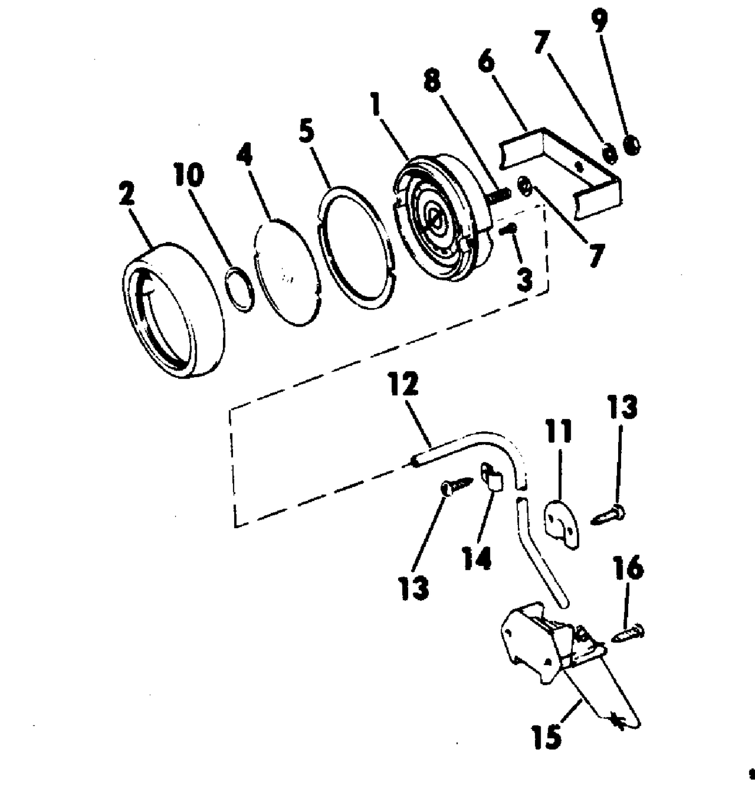 SPEEDOMETER KIT - SUN SHIELD