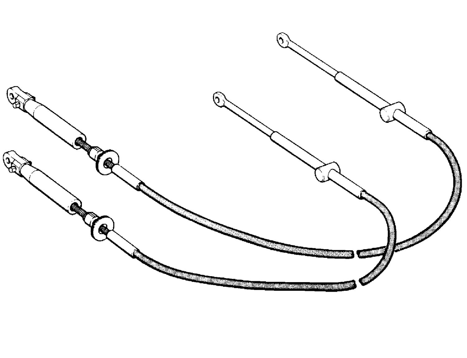 SHIFT THROTTLE CABLES