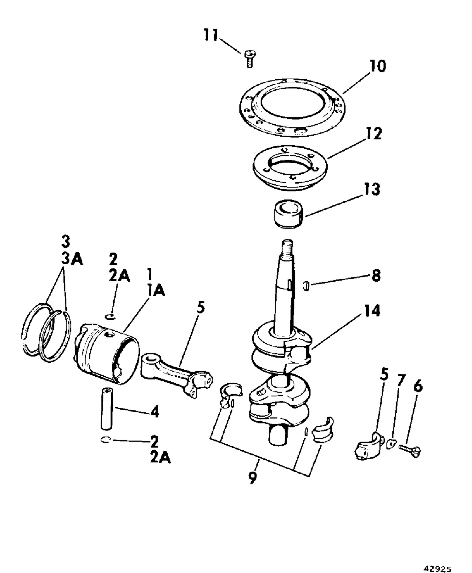 CRANKSHAFT & PISTON
