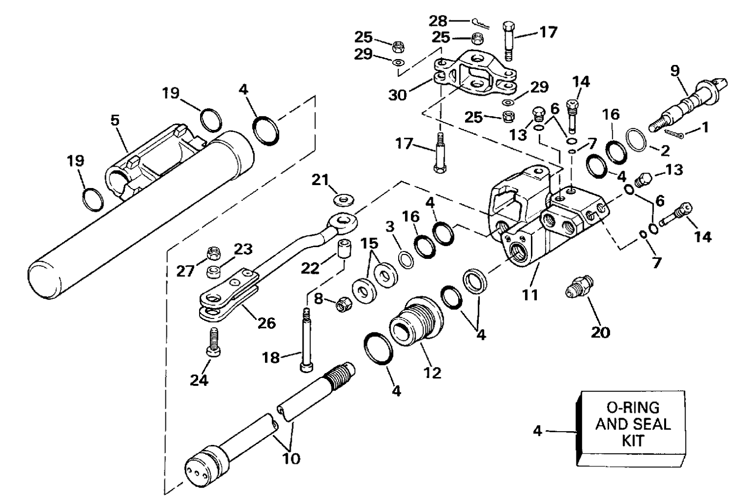 CYLINDER & VALVE ASSEMBLY