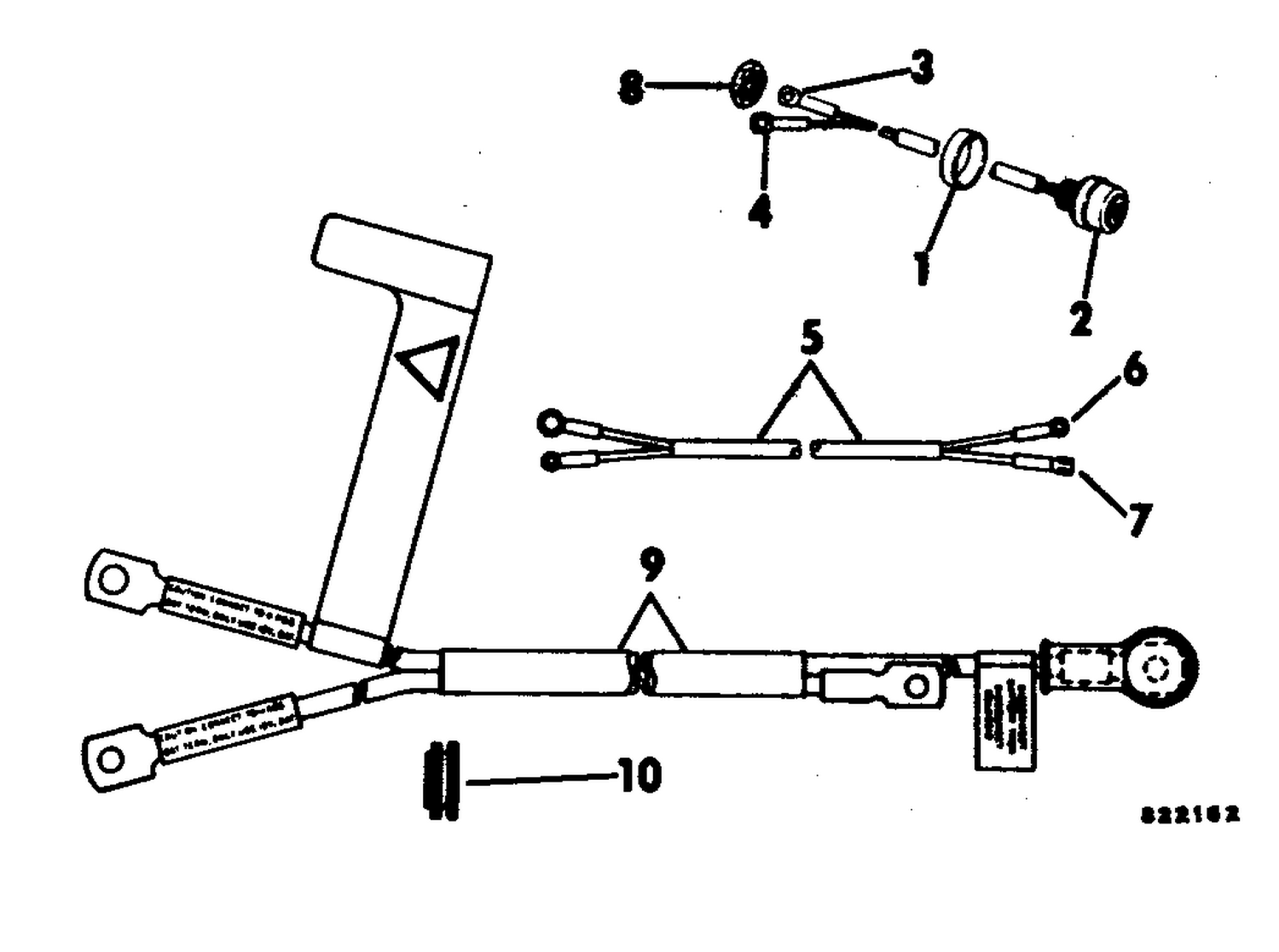 CABLE AND START SWITCH