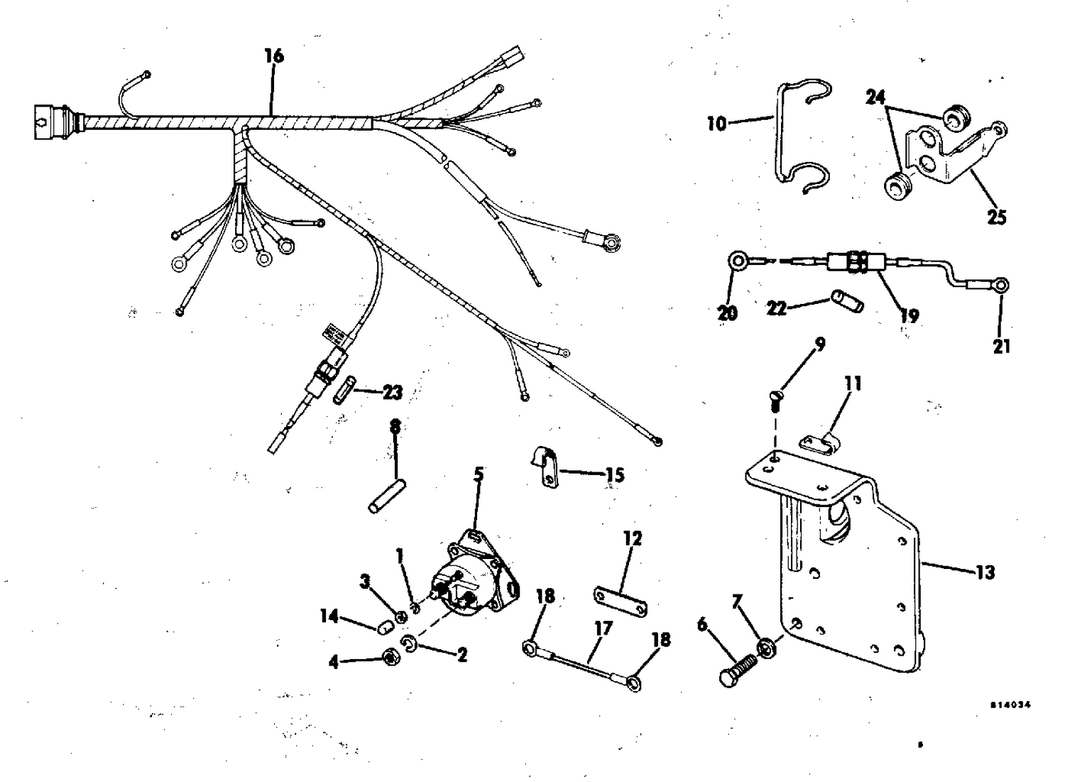 SOLENOID & CABLES GROUP 200-230-260 MODELS