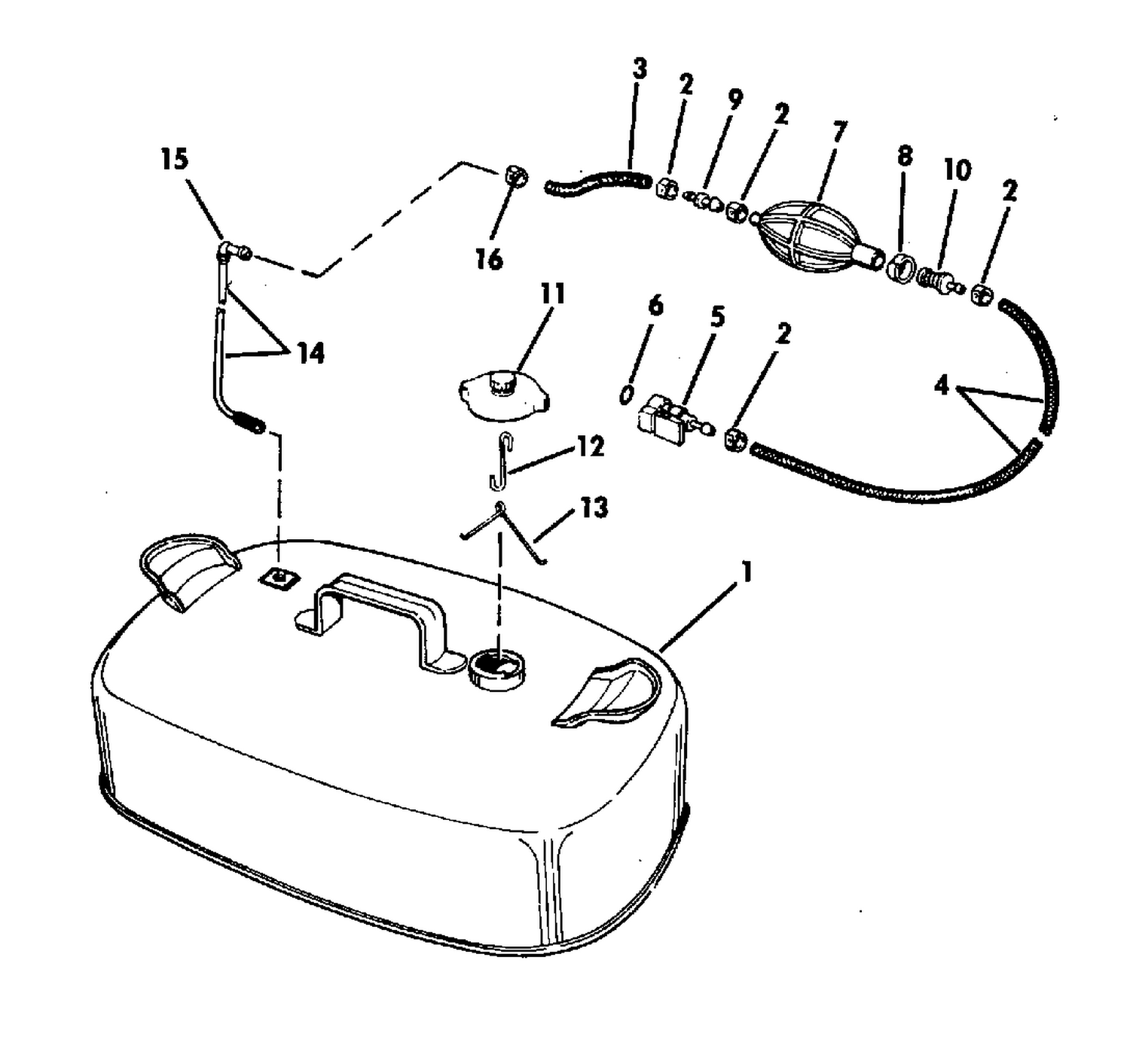 FUEL TANK - 3 GAL