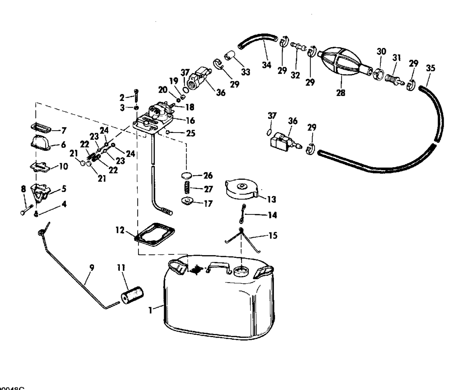 FUEL TANK-6 GALLON