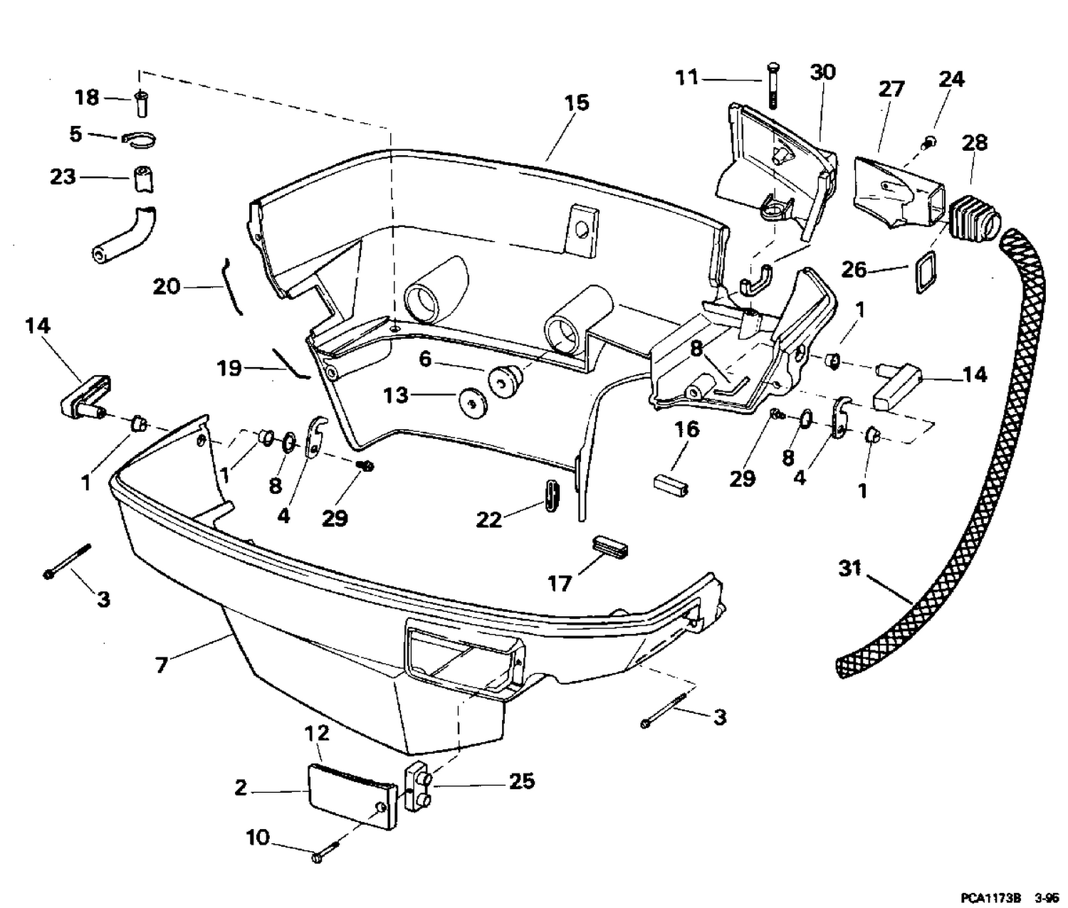 LOWER ENGINE COVER