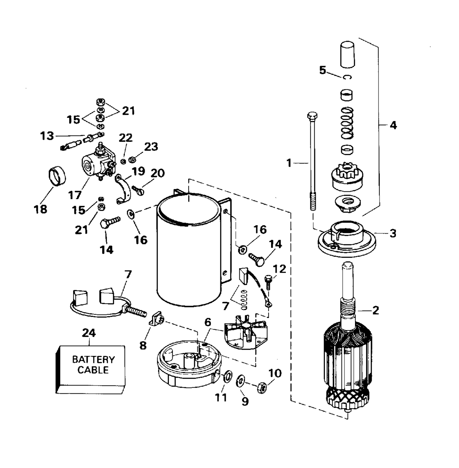 ELECTRIC STARTER & SOLENOID