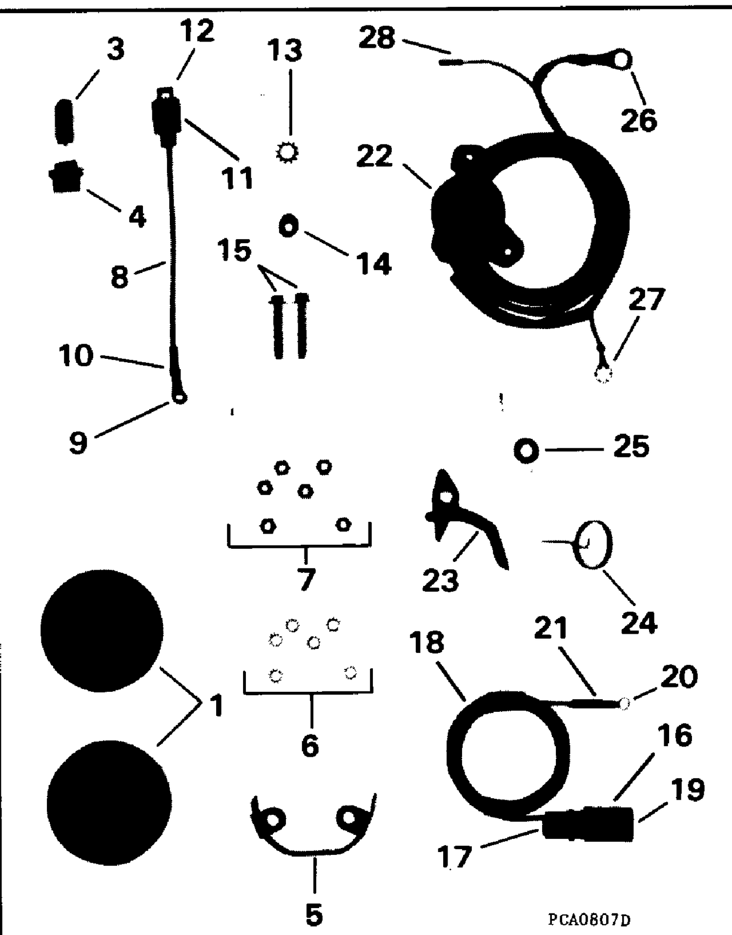 TRIM GAUGE & SENDER KIT - 40, 48 & 50 MODELS