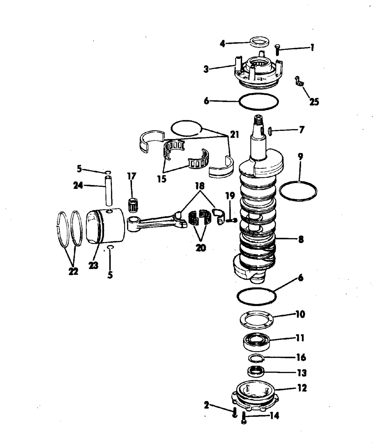CRANKSHAFT & PISTON