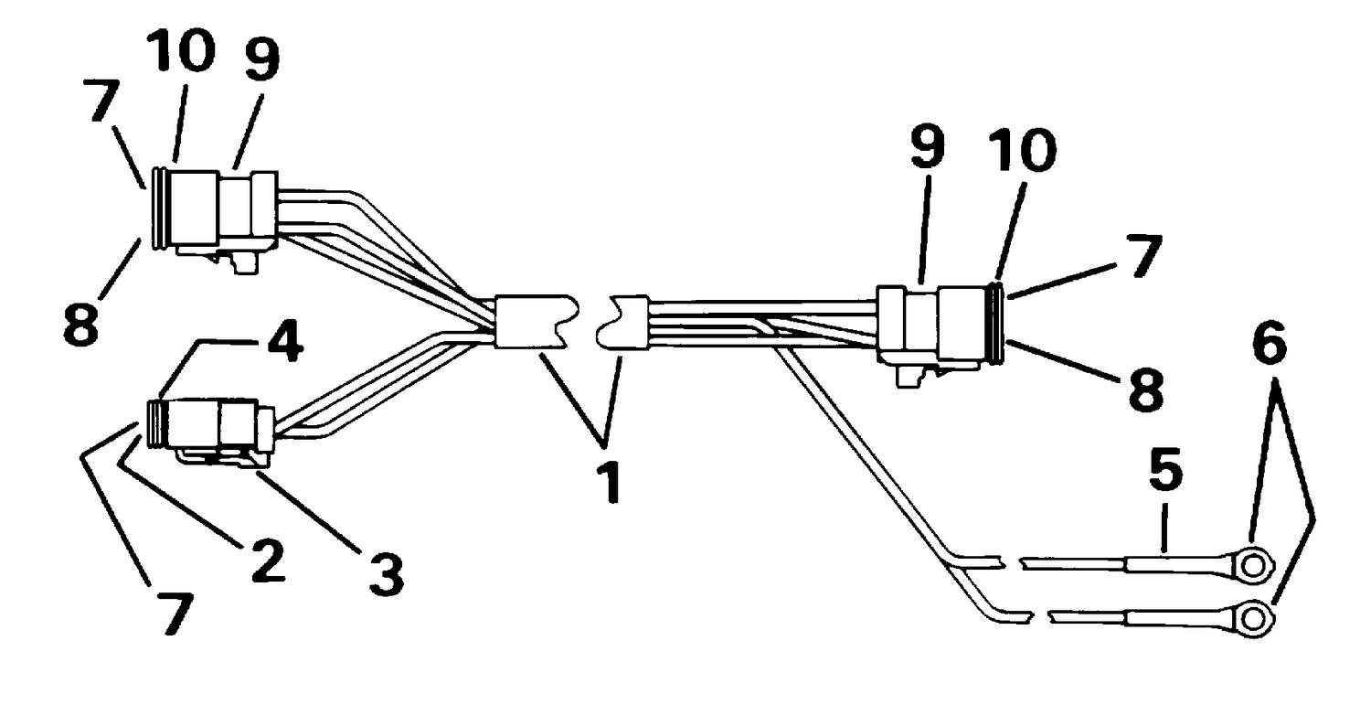 REMOTE TRIM/TILT CABLE