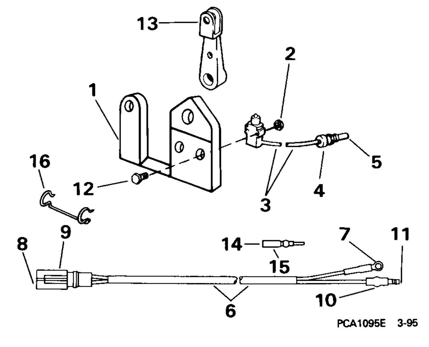 NEUTRAL START KIT - 9.9, 15 (2-STROKE)