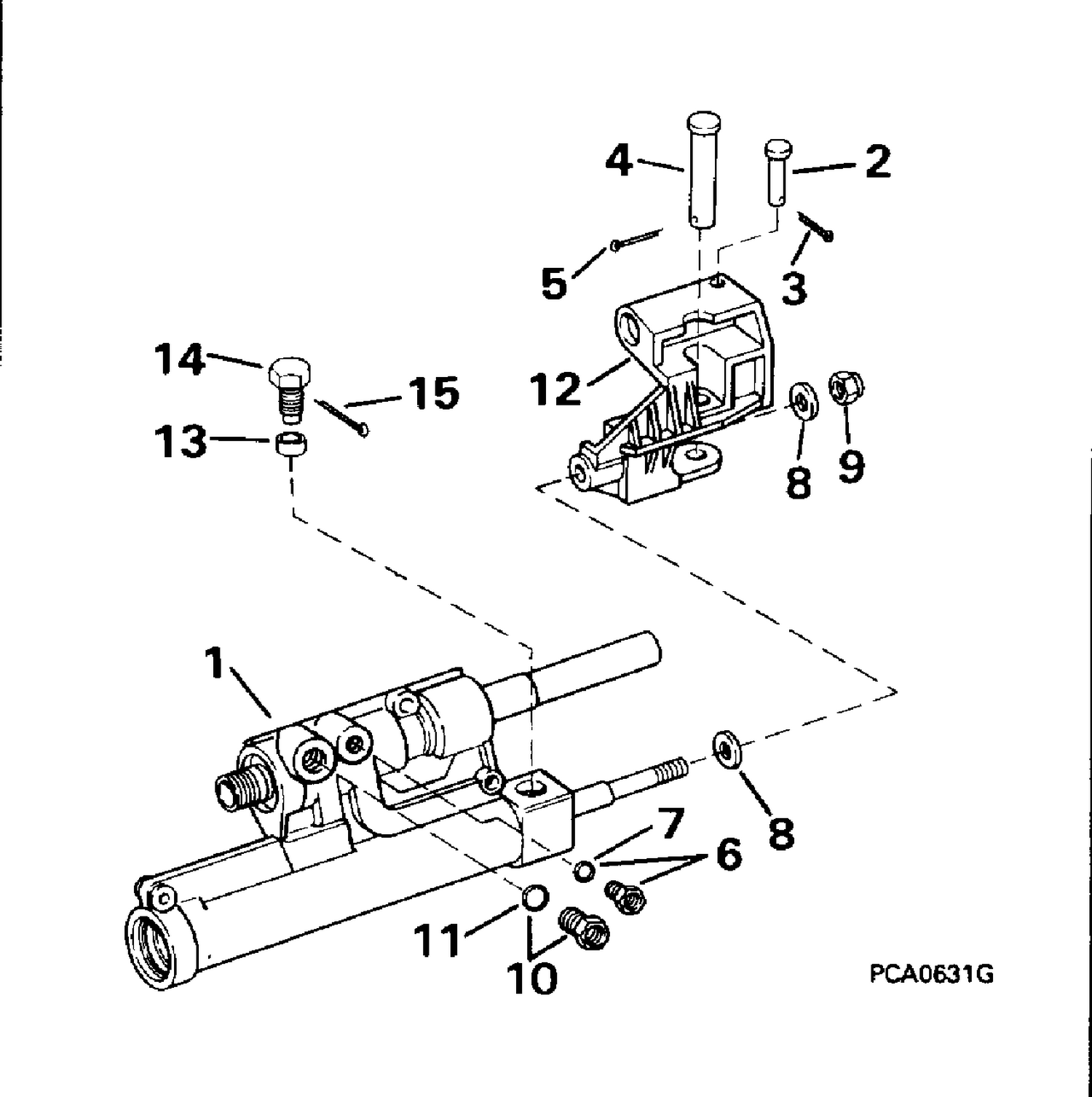 POWER STEERING CYLINDER