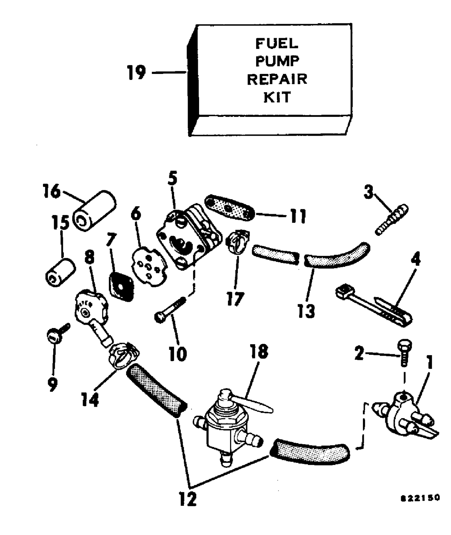 ADAPTER KIT, REMOTE FUEL TANK 4.5 MODEL