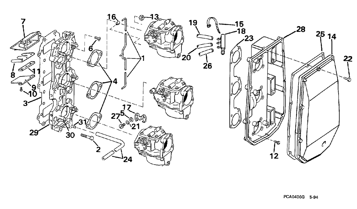 INTAKE MANIFOLD & AIR SILENCER