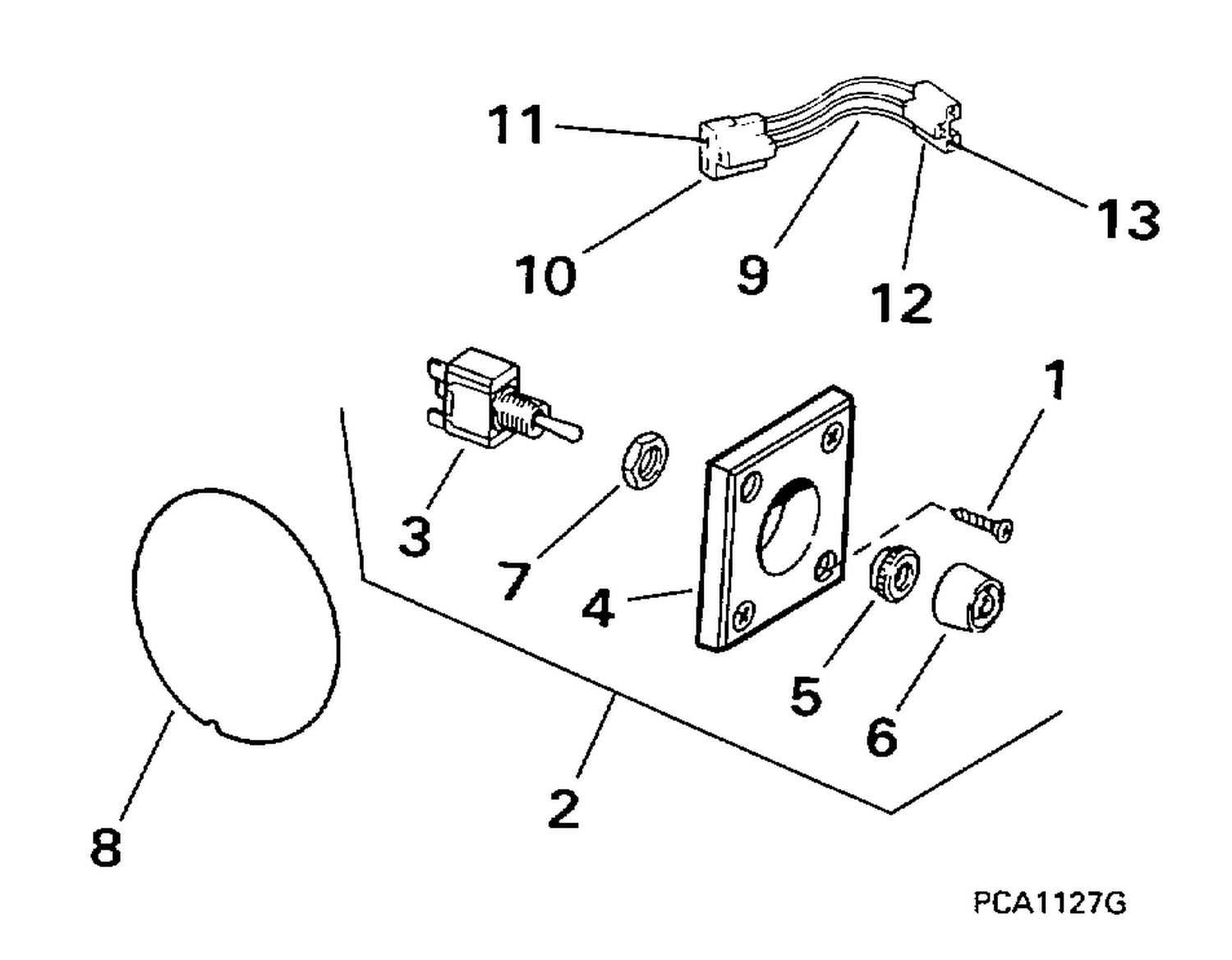TRIM/TILT SWITCH CONVERSION KIT