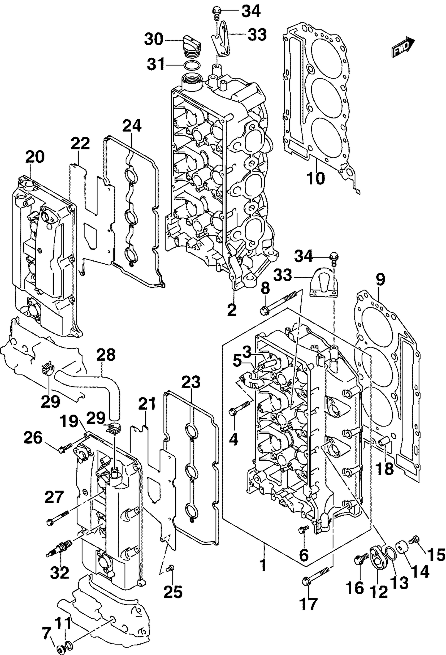 Assembly diagram