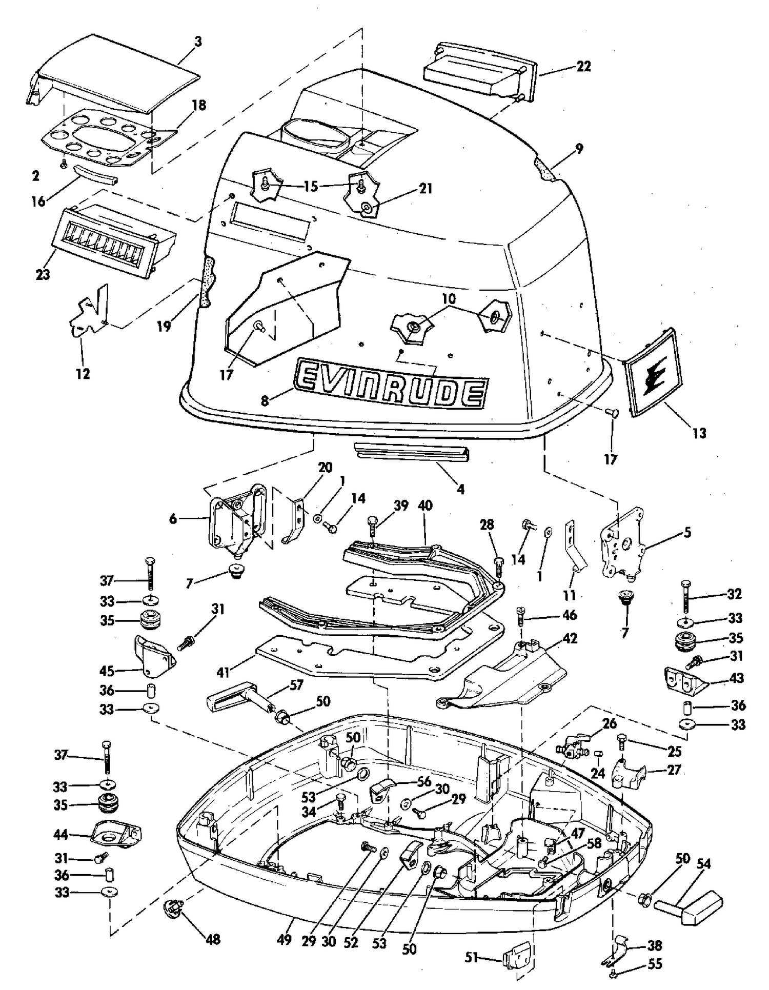 ENGINE COVER - 150 ANNIVERSARY