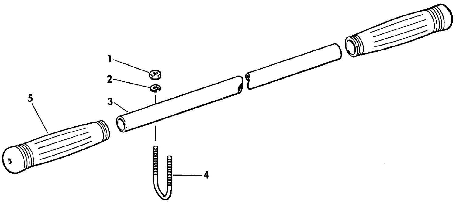 CARRYING HANDLE ASSEMBLY 25 & 40 COMMERCIAL