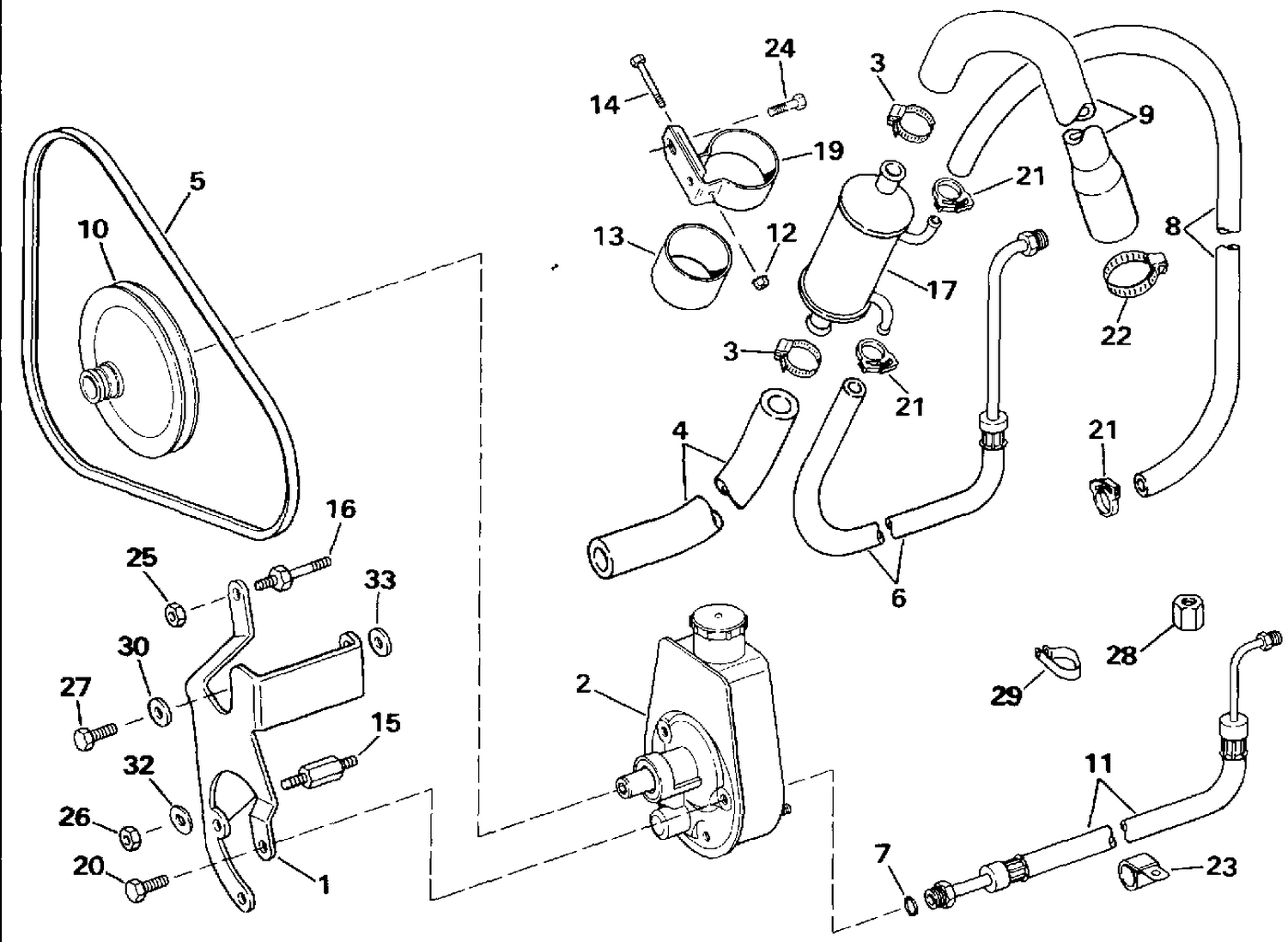 POWER STEERING PUMP