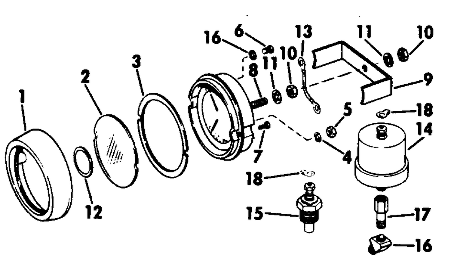INSTRUMENTS (SUN SHIELDED)