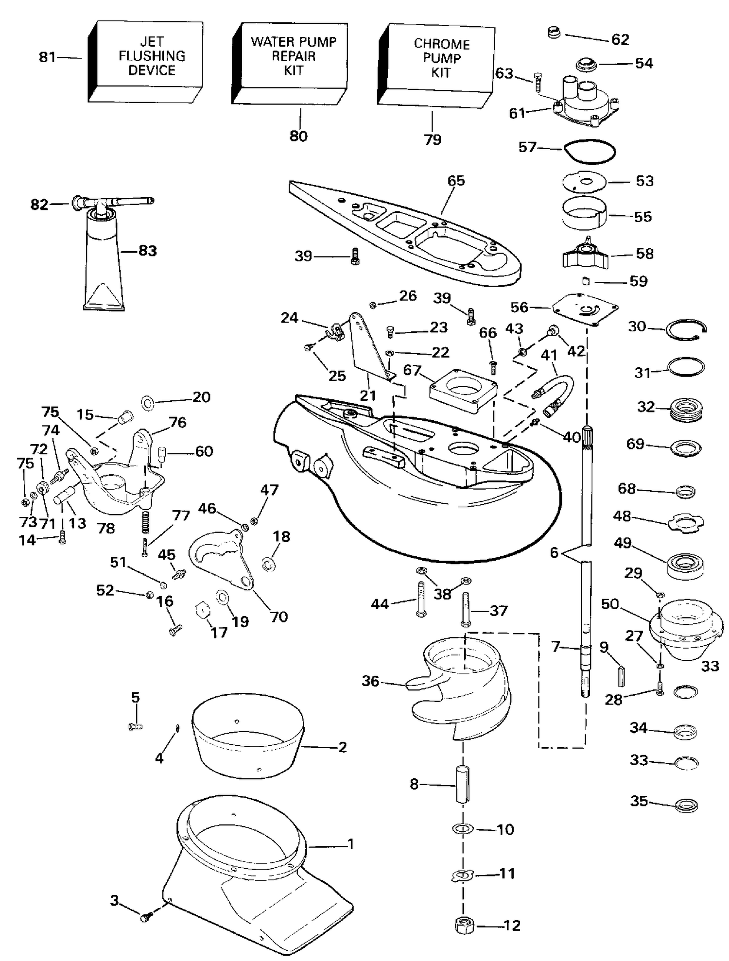 JET DRIVE UNIT